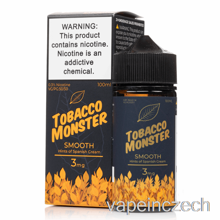 Smooth - Tabákové Monstrum - 100ml 0mg Vape Per
